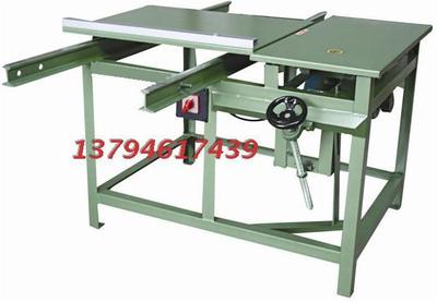 1.5米普通推台锯 精密裁板与亚克力开料的多功能木工机械选择